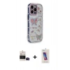 MARSİLYAN™- iPhone 14 Pro Max Kılıf Ahenk Modern Serisi - Siyah Joko 5D Cam + Bilvis Titan Kamera Lens - SH