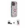 MARSİLYAN™- iPhone 14 Pro Max Kılıf Ahenk Modern Serisi - Siyah Joko 5D Cam + Bilvis Titan Kamera Lens - SH