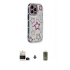 MARSİLYAN™- iPhone 14 Pro Max Kılıf Ahenk Modern Serisi - Siyah Joko Magic 5D Hayalet Cam + Bilvis Titan Kamera Lens - SH