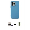 MARSİLYAN™- iPhone 14 Pro Max Kılıf Ahenk Serisi - Siyah Joko Magic 5D Hayalet Cam + Bilvis Titan Kamera Lens - GS