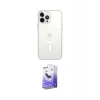 MARSİLYAN™- iPhone 14 Pro Max Kılıf Ahenk Yansıma Prime - Siyah Bilvis 5in1 5D Magic Hayalet Cam Ekran Koruyucu