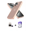 MARSİLYAN™- iPhone 14 Pro Max Kılıf Atlas Form - Siyah Bilvis 5in1 3D Magic Cam Ekran Koruyucu + Siyah Bilvis Titan Kamera Lens
