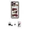 MARSİLYAN™- iPhone 14 Pro Max Kılıf Çekirdek Asil - Siyah Bilvis 3D Mat Cam Ekran Koruyucu + Bilvis Titan Kamera Lens - GD