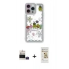 MARSİLYAN™- iPhone 14 Pro Max Kılıf Çekirdek Asil - Siyah Mat Seramik Nano Ekran Koruyucu + Bilvis Titan Kamera Lens - DNMR