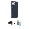 MARSİLYAN™- iPhone 14 Pro Max Kılıf Çekirdek Modern Prime - Şeffaf Royal Nano Ekran Koruyucu + Raze Metal Kamera Lens - GD