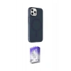 MARSİLYAN™- iPhone 14 Pro Max Kılıf Çekirdek Modern Prime - Siyah Bilvis 5in1 3D Magic Cam Ekran Koruyucu