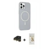 MARSİLYAN™- iPhone 14 Pro Max Kılıf Çekirdek Modern Prime - Siyah Mat Seramik Nano Ekran Koruyucu + Gold Raze Metal Kamera Lens