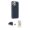 MARSİLYAN™- iPhone 14 Pro Max Kılıf Çekirdek Modern Prime - Siyah Mat Seramik Nano Ekran Koruyucu + Raze Metal Kamera Lens - GS