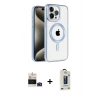 MARSİLYAN™- iPhone 14 Pro Max Kılıf Eksen Form Koleksiyonu - Siyah Bilvis Hayalet Cam Ekran Koruyucu + Bilvis Titan Kamera Lens - DNMR