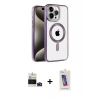 MARSİLYAN™- iPhone 14 Pro Max Kılıf Eksen Form Koleksiyonu - Siyah Joko 5D Cam + Bilvis Titan Kamera Lens - DNMR