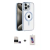 MARSİLYAN™- iPhone 14 Pro Max Kılıf Eksen Form Koleksiyonu - Siyah Joko 5D Cam + Bilvis Titan Kamera Lens - GS