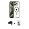 MARSİLYAN™- iPhone 14 Pro Max Kılıf Eksen Form Koleksiyonu - Siyah Joko 5D Cam + Raze Metal Kamera Lens - GS