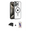 MARSİLYAN™- iPhone 14 Pro Max Kılıf Eksen Form Koleksiyonu - Siyah Joko 5D Cam + Raze Metal Kamera Lens - GS