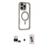 MARSİLYAN™- iPhone 14 Pro Max Kılıf Eksen Klasik Koleksiyonu - Siyah Joko 5D Cam + Bilvis Titan Kamera Lens - DNMR