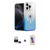 MARSİLYAN™- iPhone 14 Pro Max Kılıf Eksen Minimal Özel Seri - Siyah Joko 5D Cam + Bilvis Titan Kamera Lens - DNMR