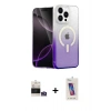 MARSİLYAN™- iPhone 14 Pro Max Kılıf Eksen Minimal Özel Seri - Siyah Joko 5D Cam + Bilvis Titan Kamera Lens - GS