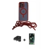 MARSİLYAN™- iPhone 14 Pro Max Kılıf Eksen Özel Seri - Şeffaf 360 Full Body Arka Koruyucu + Raze Metal Kamera Lens - GS
