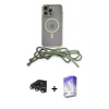 MARSİLYAN™- iPhone 14 Pro Max Kılıf Eksen Özel Seri - Siyah Bilvis 5in1 3D Magic Cam Ekran Koruyucu + Raze Metal Kamera Lens - GS