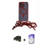 MARSİLYAN™- iPhone 14 Pro Max Kılıf Eksen Özel Seri - Siyah Bilvis 5in1 3D Magic Cam Ekran Koruyucu + Raze Metal Kamera Lens - GD