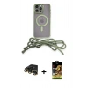 MARSİLYAN™- iPhone 14 Pro Max Kılıf Eksen Özel Seri - Siyah Buffer Cam Ekran Koruyucu + Raze Metal Kamera Lens - GD