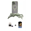MARSİLYAN™- iPhone 14 Pro Max Kılıf Eksen Özel Seri - Siyah Buffer Hayalet Cam Ekran Koruyucu + Bilvis Titan Kamera Lens - GD