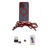 MARSİLYAN™- iPhone 14 Pro Max Kılıf Eksen Özel Seri - Siyah Joko 5D Cam + Bilvis Titan Kamera Lens - GS