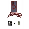 MARSİLYAN™- iPhone 14 Pro Max Kılıf Eksen Özel Seri - Siyah Joko Magic 5D Hayalet Cam + PVD Metal Kamera Lens - TU