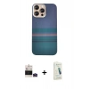 MARSİLYAN™- iPhone 14 Pro Max Kılıf Eksen Prime - Şeffaf Pasifik Cam Ekran Koruyucu + Bilvis Titan Kamera Lens - DNMR