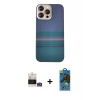 MARSİLYAN™- iPhone 14 Pro Max Kılıf Eksen Prime - Siyah 18D Cam Ekran Koruyucu + Bilvis Titan Kamera Lens - GS