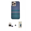MARSİLYAN™- iPhone 14 Pro Max Kılıf Eksen Prime - Siyah 6D Mat Seramik Hayalet Nano Ekran Koruyucu + Bilvis Titan Kamera Lens - GS