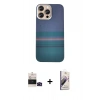 MARSİLYAN™- iPhone 14 Pro Max Kılıf Eksen Prime - Siyah Bilvis 3D Mat Cam Ekran Koruyucu + Siyah Bilvis Titan Kamera Lens