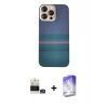 MARSİLYAN™- iPhone 14 Pro Max Kılıf Eksen Prime - Siyah Bilvis 5in1 3D Magic Cam Ekran Koruyucu + Bilvis Titan Kamera Lens - GS