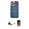 MARSİLYAN™- iPhone 14 Pro Max Kılıf Eksen Prime - Siyah Buffer Hayalet Cam Ekran Koruyucu + Bilvis Titan Kamera Lens - GD