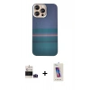 MARSİLYAN™- iPhone 14 Pro Max Kılıf Eksen Prime - Siyah Joko 5D Cam + Bilvis Titan Kamera Lens - DNMR