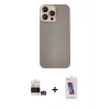 MARSİLYAN™- iPhone 14 Pro Max Kılıf Eksen Prime - Siyah Joko 5D Cam + Bilvis Titan Kamera Lens - GS
