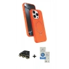 MARSİLYAN™- iPhone 14 Pro Max Kılıf İz Işık Koleksiyonu - Şeffaf Royal Nano Ekran Koruyucu + Raze Metal Kamera Lens - GD