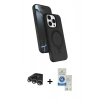 MARSİLYAN™- iPhone 14 Pro Max Kılıf İz Işık Koleksiyonu - Şeffaf Royal Nano Ekran Koruyucu + Raze Metal Kamera Lens - GS