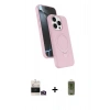 MARSİLYAN™- iPhone 14 Pro Max Kılıf İz Işık Koleksiyonu - Siyah Joko Magic 5D Hayalet Cam + Gold Bilvis Titan Kamera Lens