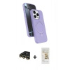MARSİLYAN™- iPhone 14 Pro Max Kılıf İz Işık Koleksiyonu - Siyah Mat Seramik Nano Ekran Koruyucu + Raze Metal Kamera Lens - GD