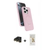 MARSİLYAN™- iPhone 14 Pro Max Kılıf İz Işık Koleksiyonu - Siyah Mat Seramik Nano Ekran Koruyucu + Raze Metal Kamera Lens - GD