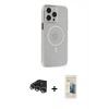 MARSİLYAN™- iPhone 14 Pro Max Kılıf Kıvılcım Asil Özel Seri - Siyah 6D Mat Seramik Hayalet Nano Ekran Koruyucu + Raze Metal Kamera Lens - GS