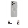 MARSİLYAN™- iPhone 14 Pro Max Kılıf Kıvılcım Asil Özel Seri - Siyah Bilvis 3D Mat Cam Ekran Koruyucu + Bilvis Titan Kamera Lens - DNMR