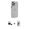 MARSİLYAN™- iPhone 14 Pro Max Kılıf Kıvılcım Asil Özel Seri - Siyah Bilvis 3D Mat Cam Ekran Koruyucu + Bilvis Titan Kamera Lens - SH