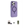 MARSİLYAN™- iPhone 14 Pro Max Kılıf Kıvılcım Asil Özel Seri - Siyah Joko Magic 5D Hayalet Cam + Bilvis Titan Kamera Lens - SH