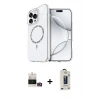 MARSİLYAN™- iPhone 14 Pro Max Kılıf Kıvılcım Form Prime - Siyah Bilvis Hayalet Cam Ekran Koruyucu + Bilvis Titan Kamera Lens - GD