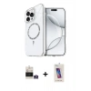 MARSİLYAN™- iPhone 14 Pro Max Kılıf Kıvılcım Form Prime - Siyah Joko 5D Cam + Bilvis Titan Kamera Lens - GS
