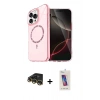 MARSİLYAN™- iPhone 14 Pro Max Kılıf Kıvılcım Form Prime - Siyah Joko 5D Cam + Raze Metal Kamera Lens - GD