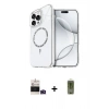MARSİLYAN™- iPhone 14 Pro Max Kılıf Kıvılcım Form Prime - Siyah Joko Magic 5D Hayalet Cam + Bilvis Titan Kamera Lens - DNMR