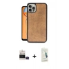 MARSİLYAN™- iPhone 14 Pro Max Kılıf Kıvılcım Işık Serisi - Şeffaf Pasifik Cam Ekran Koruyucu + Bilvis Titan Kamera Lens - SH