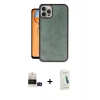 MARSİLYAN™- iPhone 14 Pro Max Kılıf Kıvılcım Işık Serisi - Şeffaf Pasifik Cam Ekran Koruyucu + Bilvis Titan Kamera Lens - SH